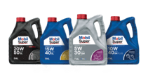 Seis aceites Mobil para automóvil